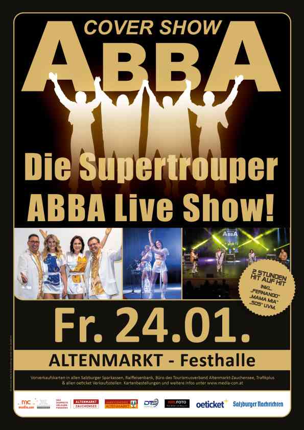 Supertrouper ABBA Cover SHOW 2025